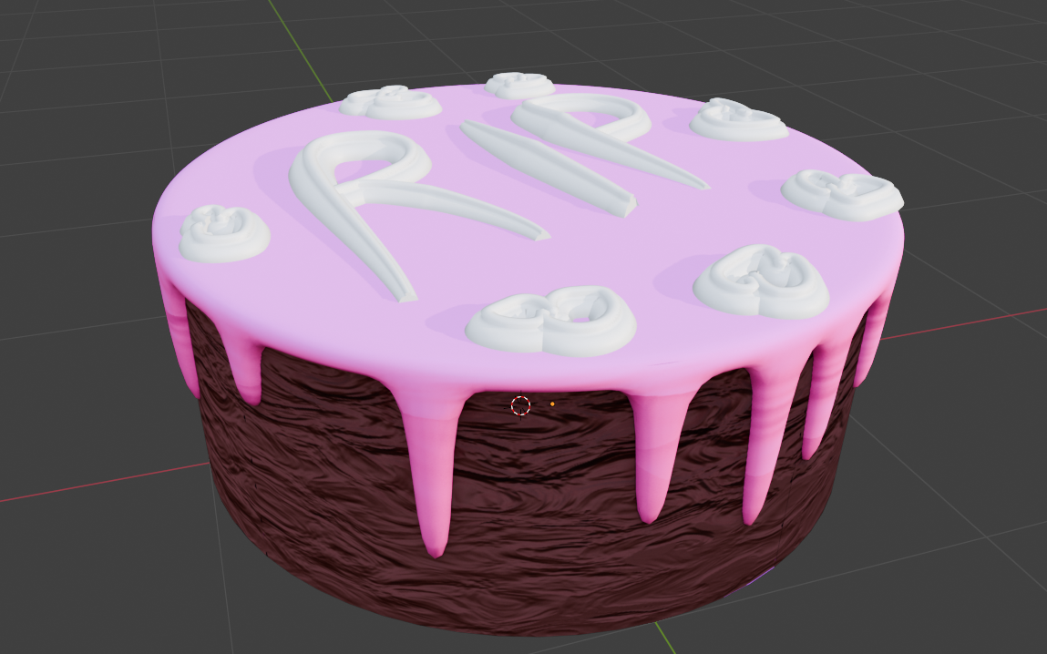 Bake a Cake in Blender