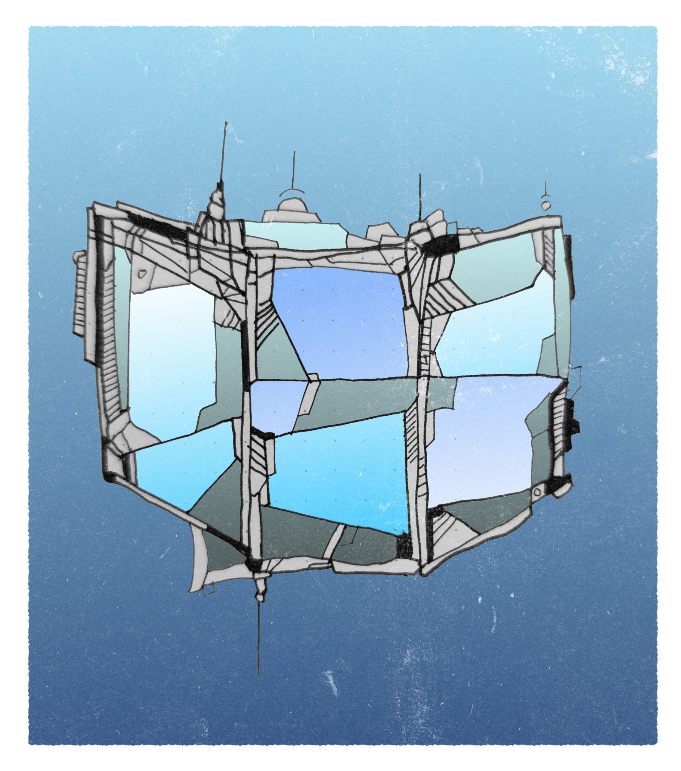 untitled radiation drawing