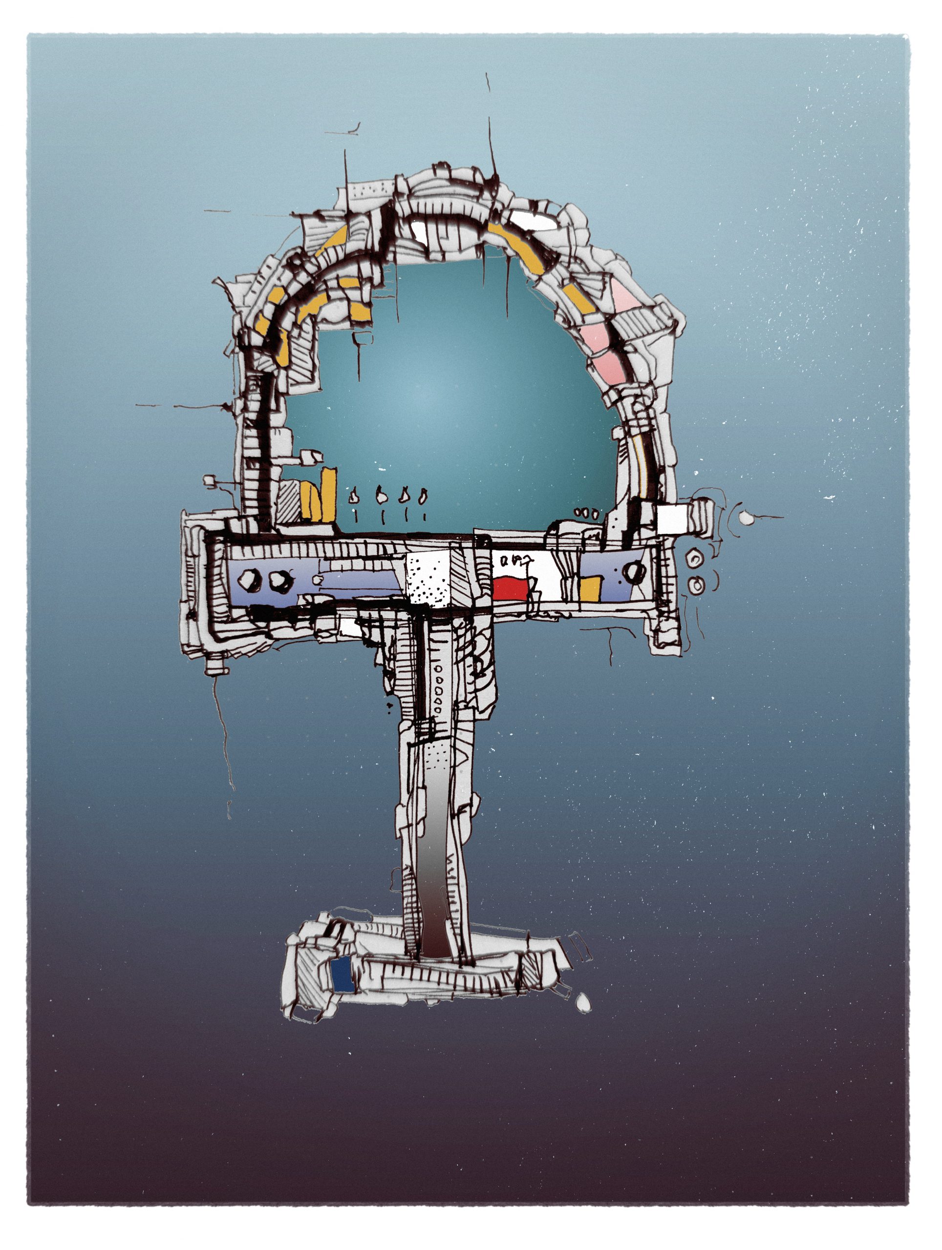 untitled radiation drawing